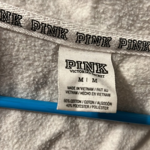 PINK zip up sweatshirt - Picture 3 of 3